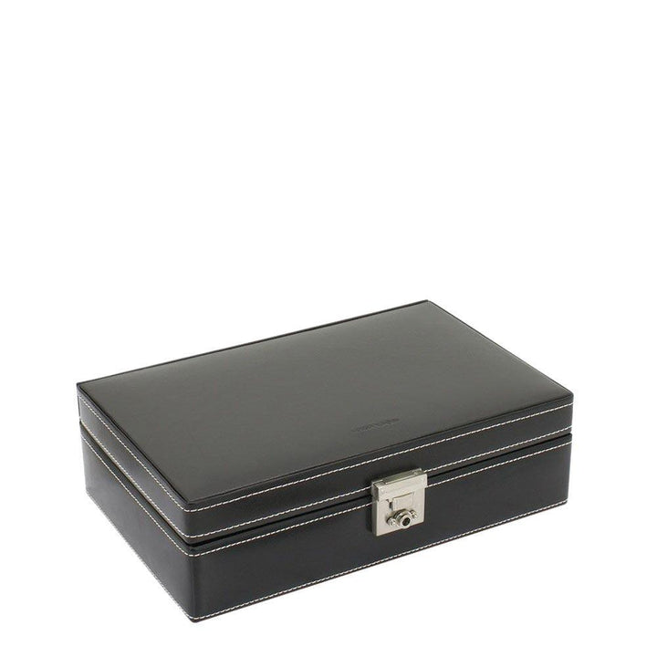 Cofanetto porta orologi Friedrich23 organizzata 10 posti Nero 26120-2 - Capodagli 1937