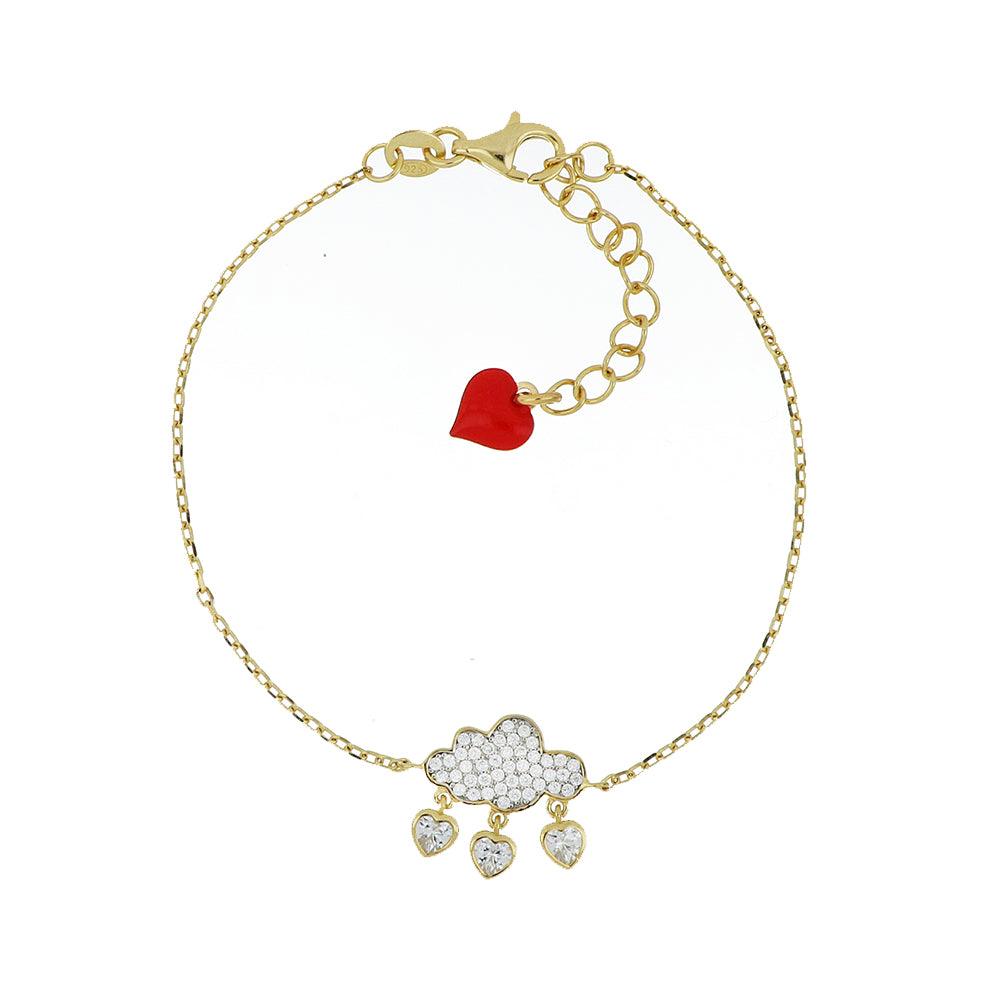 Cuori Milano bracciale Love Storm Galleria Vittorio Emanuele Collection argento 925 finitura PVD oro giallo 24938754 - Capodagli 1937
