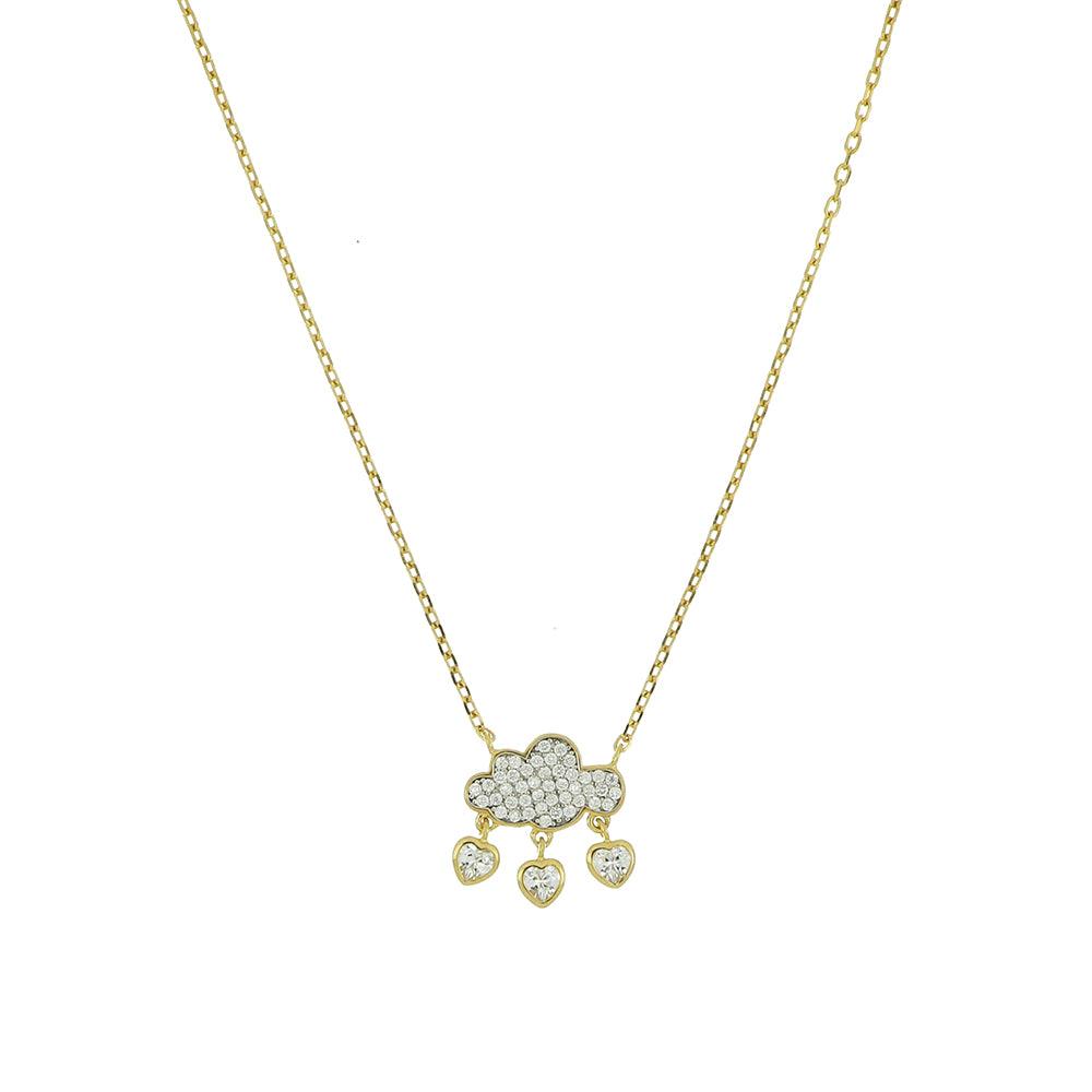 Cuori Milano collana girocollo Love Storm Galleria Vittorio Emanuele Collection argento 925 finitura PVD oro giallo 24938747 - Capodagli 1937