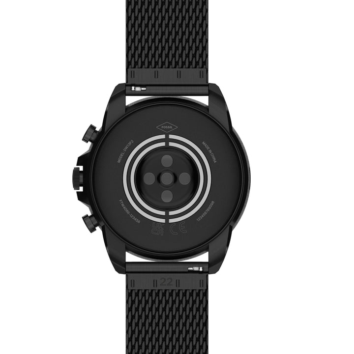 Fossil orologio smartwatch Gen 6 con bracciale in maglia d’acciaio nero FTW4066 - Capodagli 1937