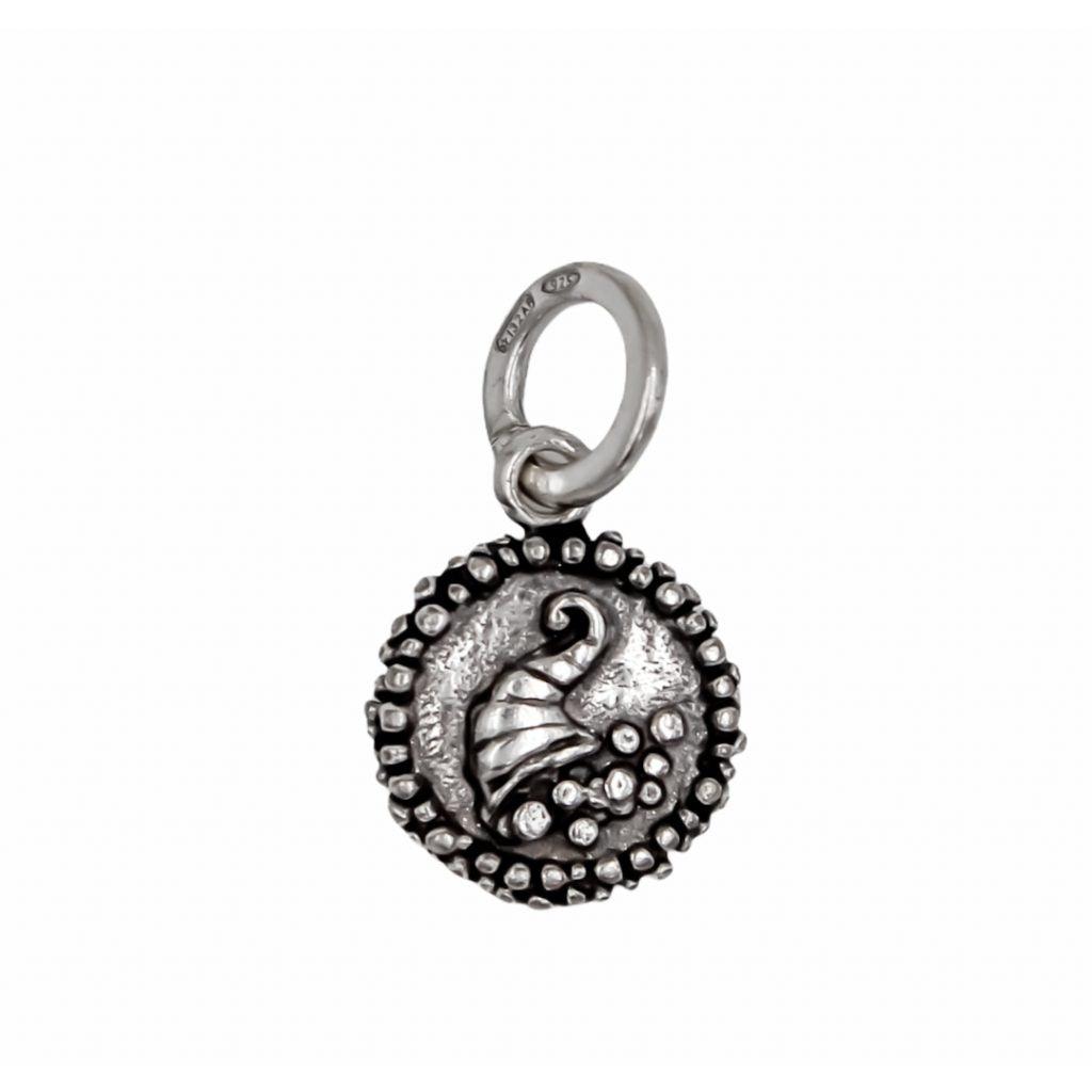 Giovanni Raspini charm Cornucopia Perlage argento 925 10640 - Capodagli 1937