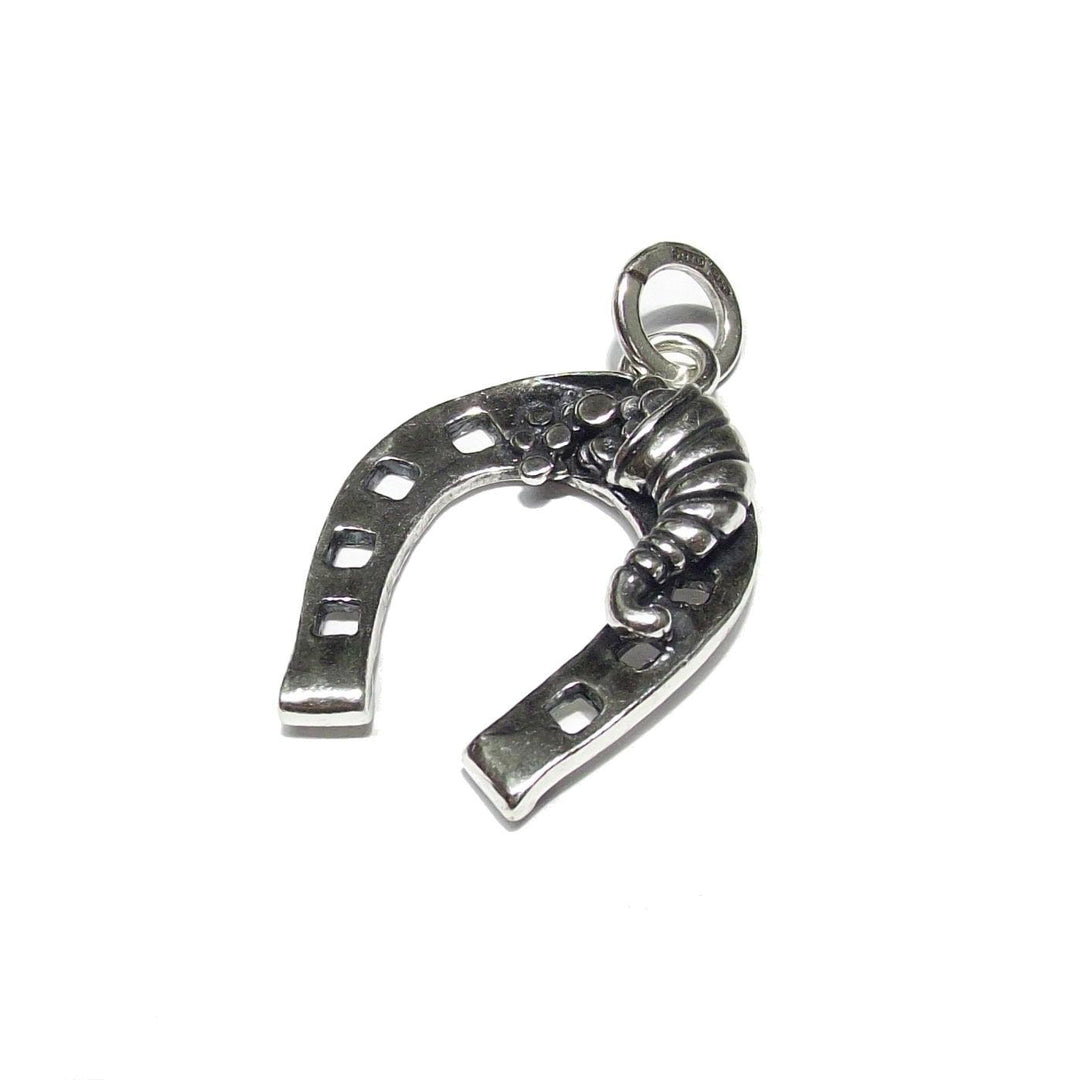 Giovanni Raspini charm Ferro di Cavallo Cornucopia Grande argento 925 11074 - Gioielleria Capodagli