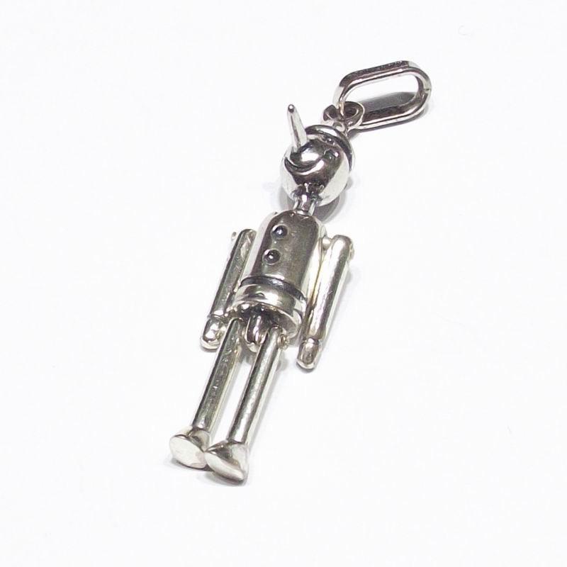 Giovanni Raspini charm Pinocchio snodino argento 925 10223 - Gioielleria Capodagli