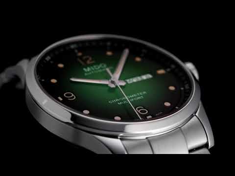 Mido Multioft mido m chronometer consc 42mm automatic green steel m038.431.11.097.00