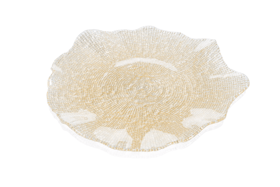 Ivv piatto Folies 37cm decoro glitter 8287.3 - Gioielleria Capodagli