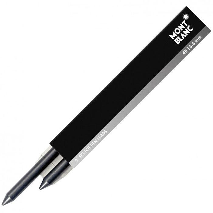 Montblanc 2 mine 4B per Leonardo Sketch Pen 5,5mm 111756 - Capodagli 1937