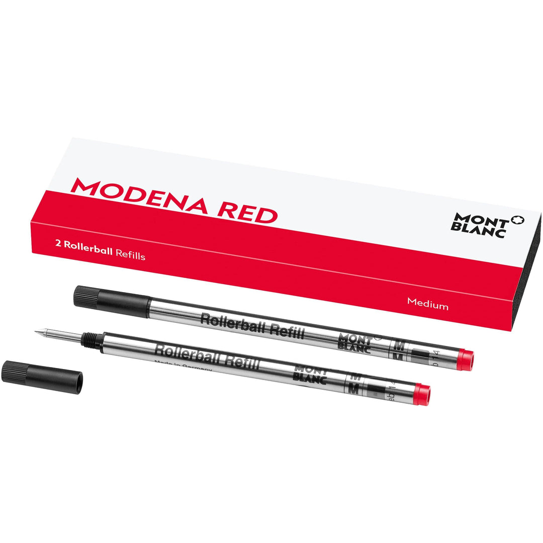 Montblanc 2 refill per roller (M) rosso Modena 124517 - Capodagli 1937