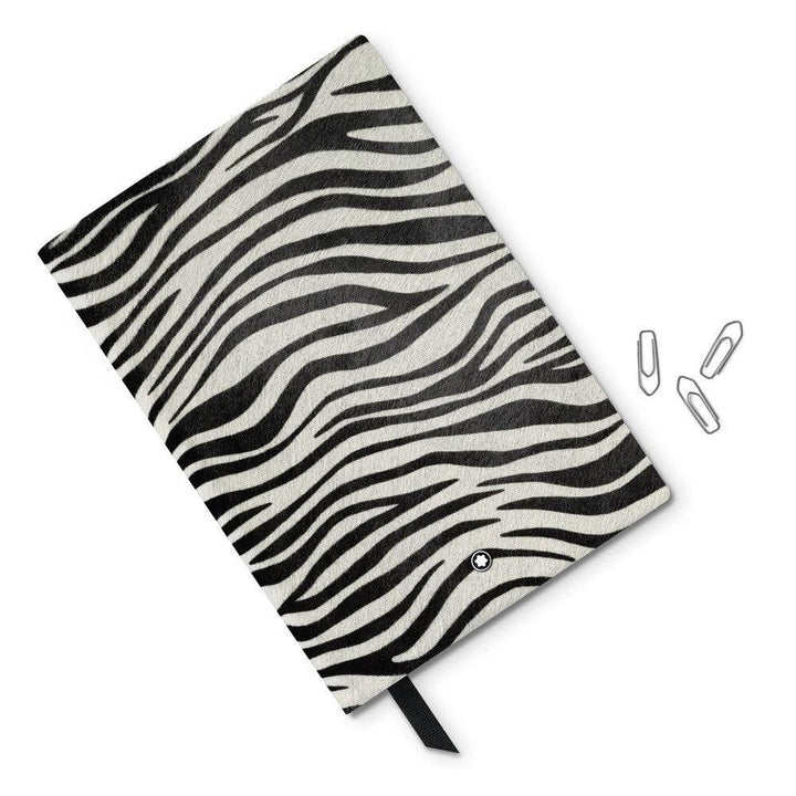 Montblanc blocco note notebook 146 a righe stampe animali Zebra cancelleria di lusso 118031 - Gioielleria Capodagli