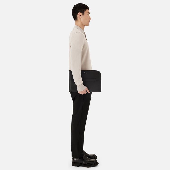 Montblanc borsa per computer portatile Montblanc Sartorial nero 130281 - Capodagli 1937