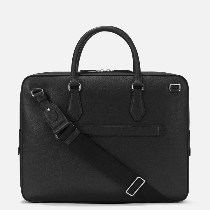 Montblanc borsa porta documenti media Montblanc Sartorial nero 130271 - Capodagli 1937