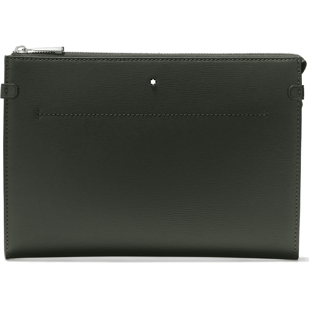 Montblanc borsello clutch Meisterstück 4810 Deep Forest verde 129241 - Capodagli 1937