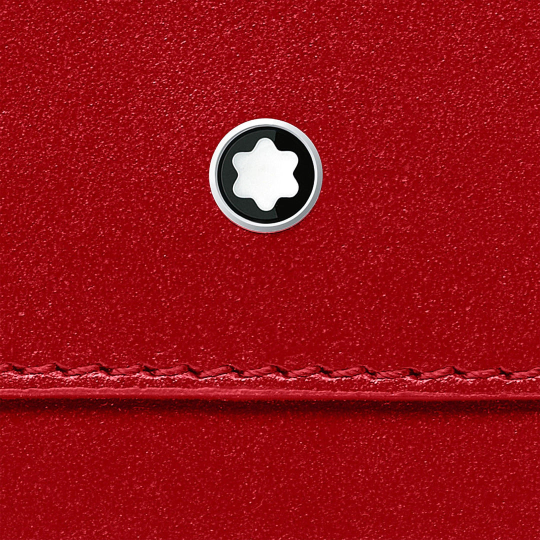 Montblanc porta carte 6 scomparti Meisterstück rosso 129909 - Capodagli 1937