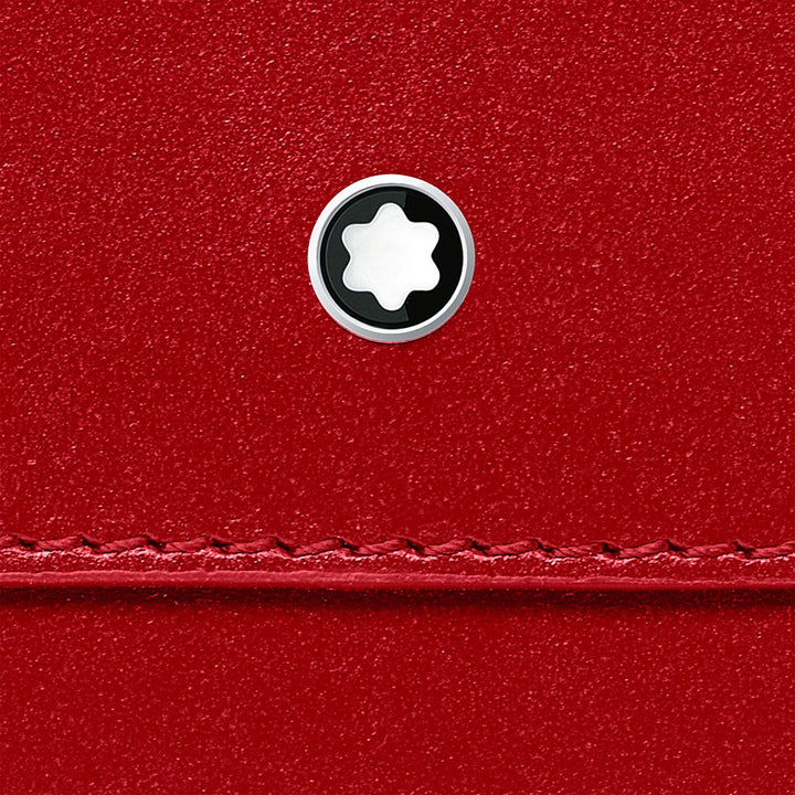 Montblanc porta carte 6 scomparti Meisterstück rosso 129909 - Capodagli 1937