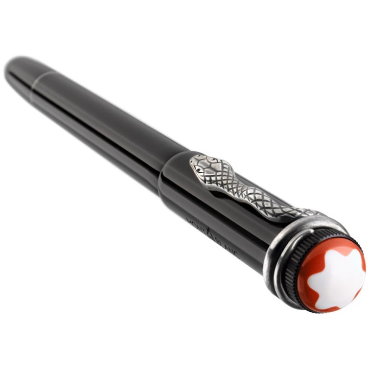 Montblanc stilografica Heritage Collection Rouge et Noir edizione speciale nero punta M 114722 - Gioielleria Capodagli