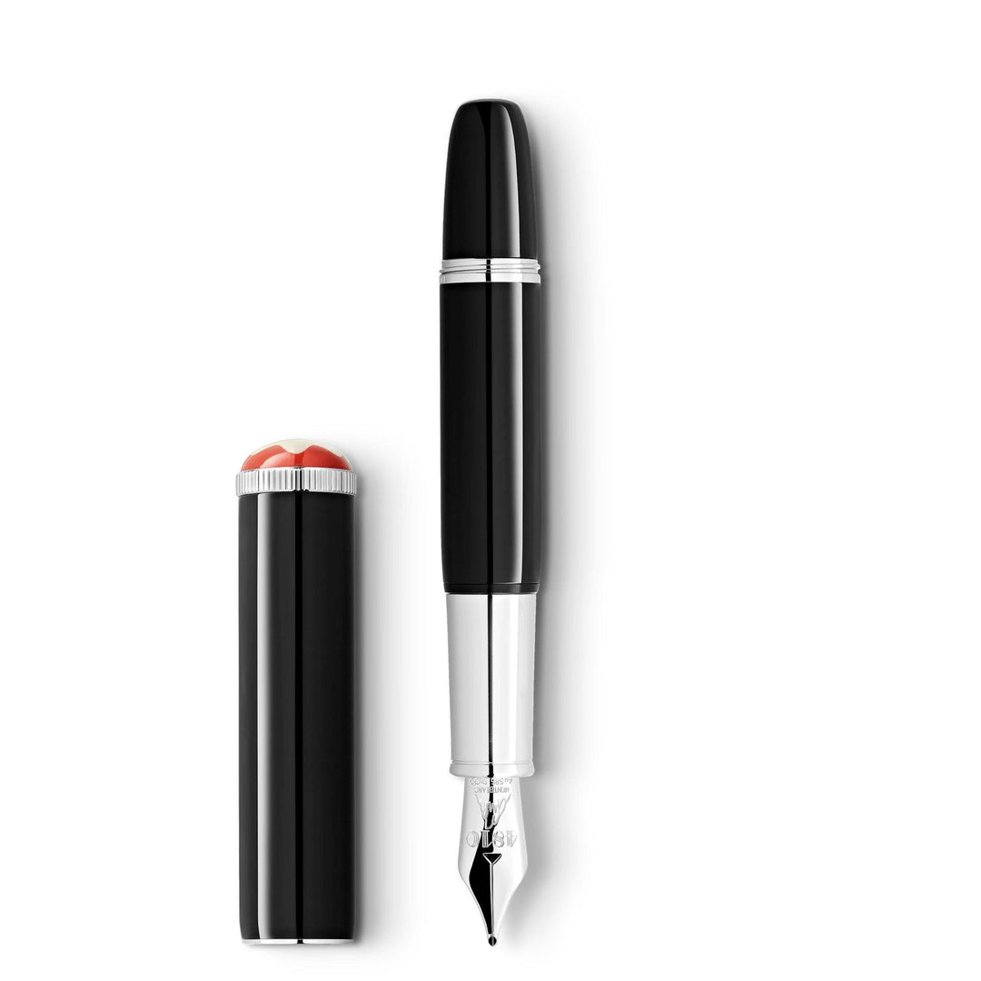 Montblanc stilografica Heritage Rouge et Noir “Baby” Edizione Speciale Nera punta M 127801 - Capodagli 1937