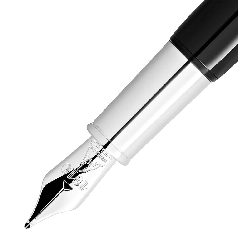 Montblanc stilografica Heritage Rouge et Noir “Baby” Edizione Speciale Nera punta M 127801 - Capodagli 1937