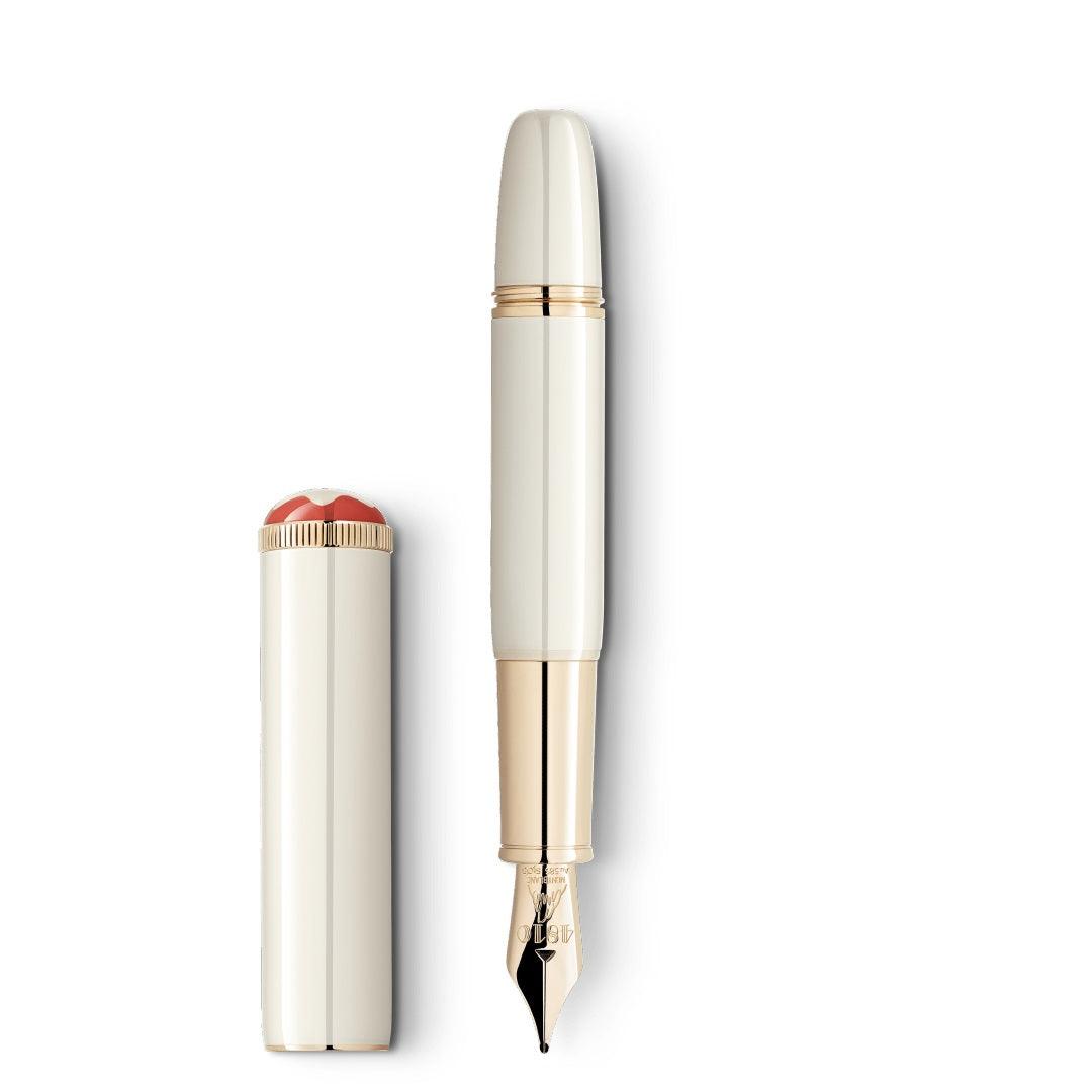 Montblanc stilografica Montblanc Heritage Rouge et Noir “Baby” Edizione Speciale Color Avorio punta F 128120 - Capodagli 1937