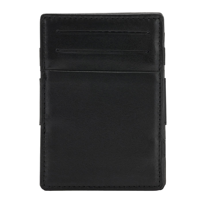 Nuvola læder magisk portefølje mand i læder magisk tegnebog lille med 6 kreditkort lommer