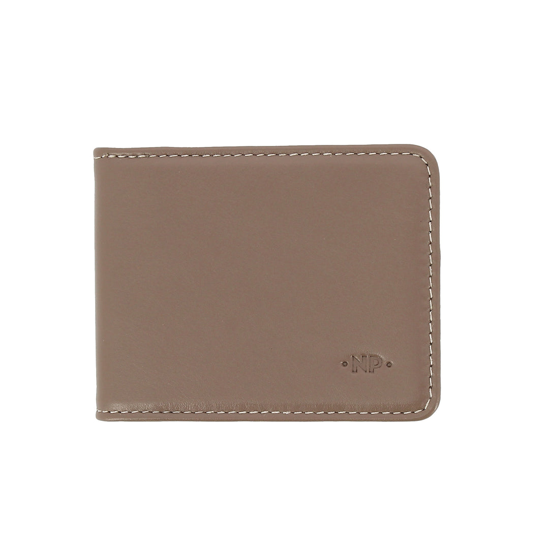 Nuvola Leather Holding Cards Leather Leather Woman med 10 gennemsigtige posepladser