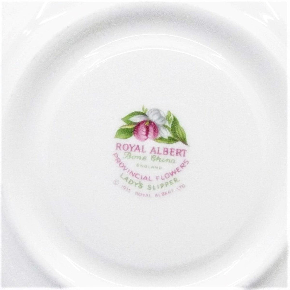 Royal Albert tazza da té Lady Slipper porcellana inglese decori smalto finiture oro fiore A-S885-5 - Gioielleria Capodagli