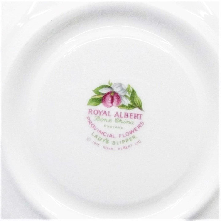 Royal Albert tazza da té Lady Slipper porcellana inglese decori smalto finiture oro fiore A-S885-5 - Gioielleria Capodagli