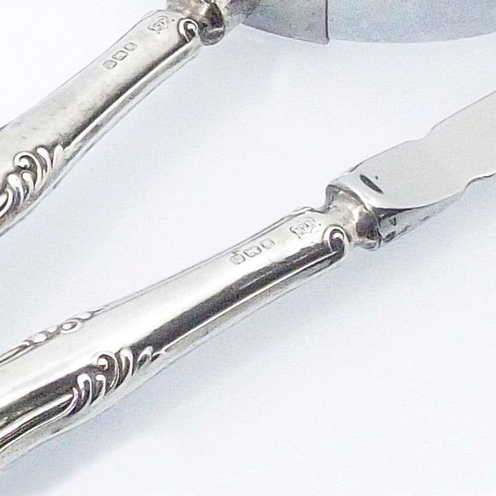 Sheffield set scrivania lente tagliacarte antico A-0672 - Gioielleria Capodagli