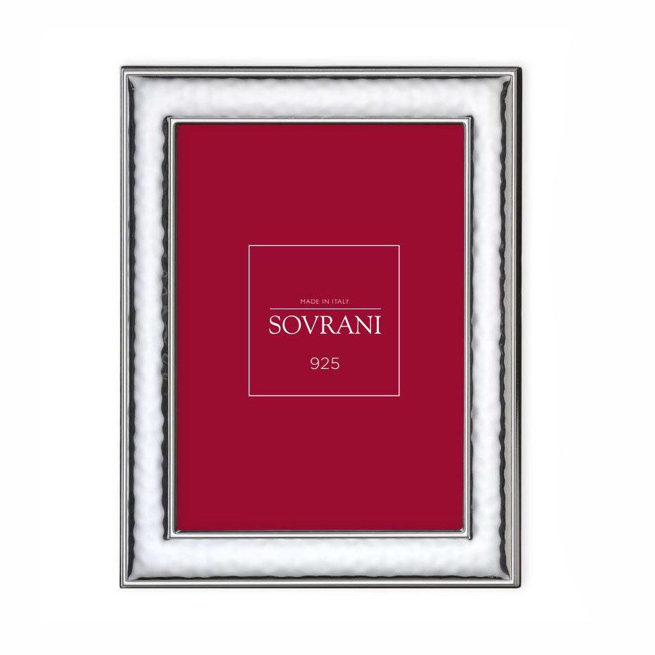 Sovrani cornice argento 925 foto 13x18cm 6284L - Capodagli 1937
