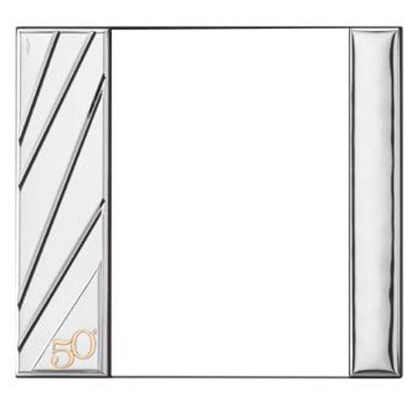 Sovrani cornice lucida 20x32cm vetrata 50° retro legno W669 - Gioielleria Capodagli