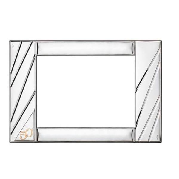 Sovrani cornice lucida 50° specchiera 24x18cm retro legno W666 - Gioielleria Capodagli