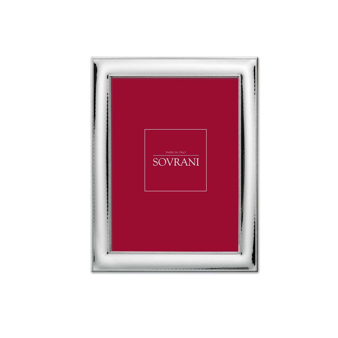 Sovrani cornice porta foto argento 925 bilaminato foto 9x13cm B463 - Capodagli 1937