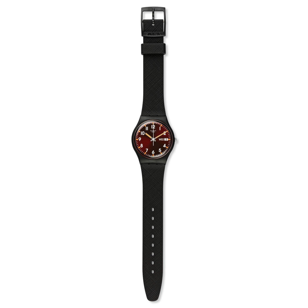 Swatch orologio SIR RED Originals Gent 34mm quarzo GB753 - Gioielleria Capodagli