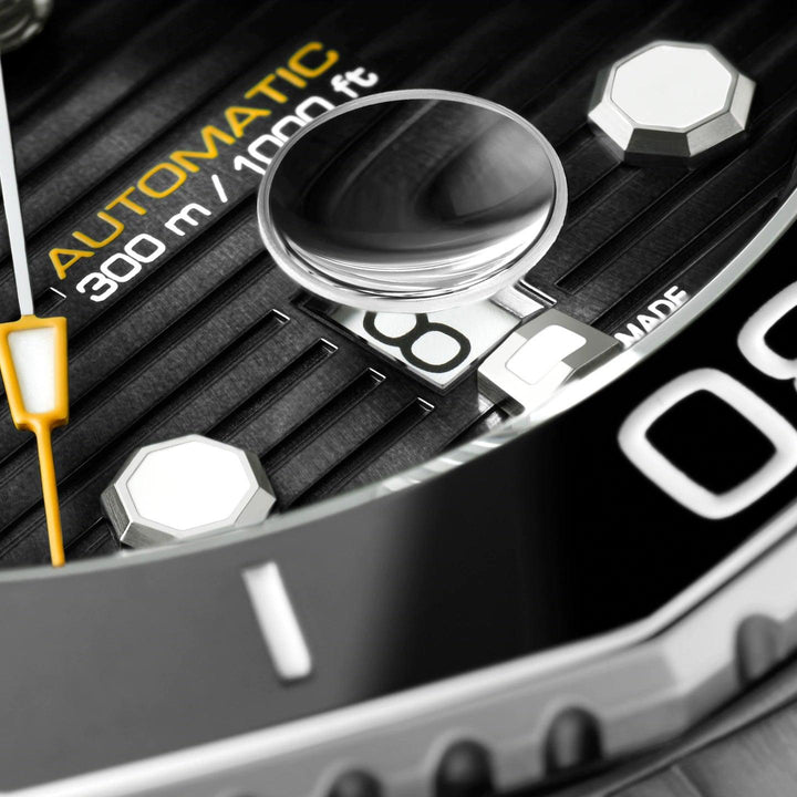 TAG Heuer orologio Aquaracer Professional 300 Calibre 5 43mm nero automatico acciaio WBP201A.BA0632 - Capodagli 1937