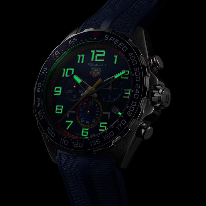 TAG Heuer orologio Formula 1 Red Bull Racing Edition 43mm blu quarzo acciaio CAZ101AL.FT8052 - Capodagli 1937