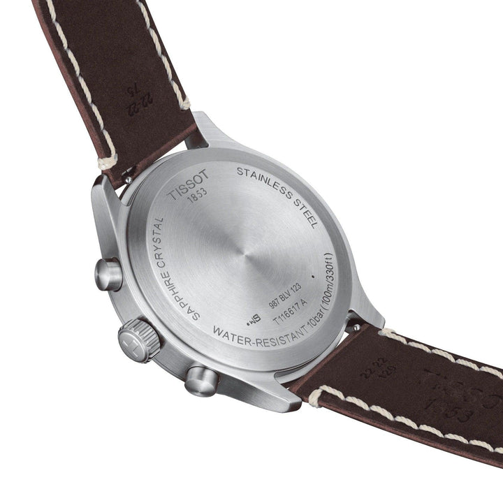 Tissot orologio Chrono XL Vintage 45mm blu quarzo acciaio T116.617.16.042.00 - Capodagli 1937