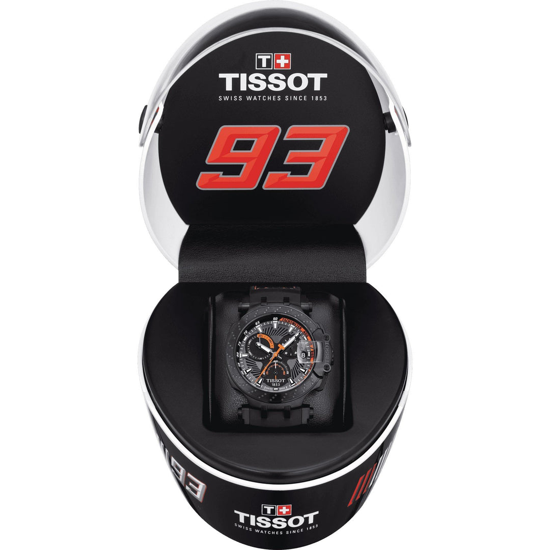 Tissot orologio uomo T-Race Marc Marquez 2018 Limited Edition 4999 pezzi T115.417.37.061.05 - Gioielleria Capodagli