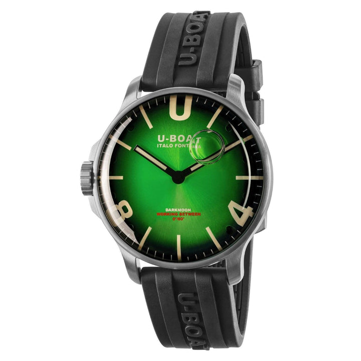 U-BOAT orologio Darkmoon Green SS Soleil 44mm verde quarzo acciaio 8702/B - Capodagli 1937