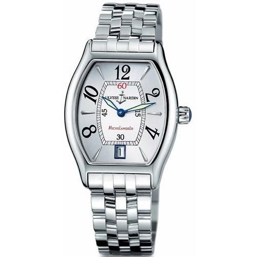 Ulysse Nardin orologio donna Michelangelo midsize 32x34mm automatico acciaio 113-48 - Gioielleria Capodagli