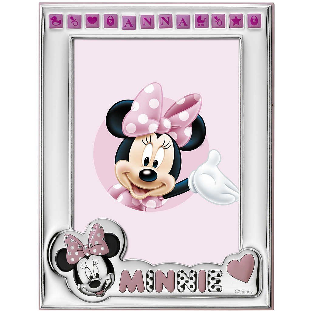 Valenti Argenti cornice portafoto Disney Minnie Mouse 13x18cm D158 4LRA - Gioielleria Capodagli