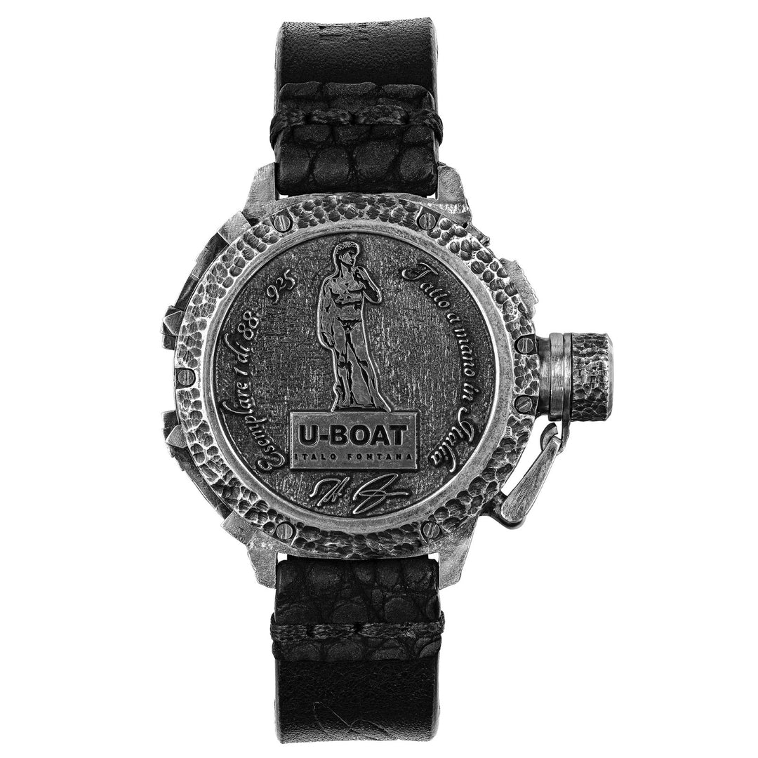 U-båd Firenze Silver Limited Edition Watch 88 Prøver 45mm Automatisk sølv 925 Florence Silver