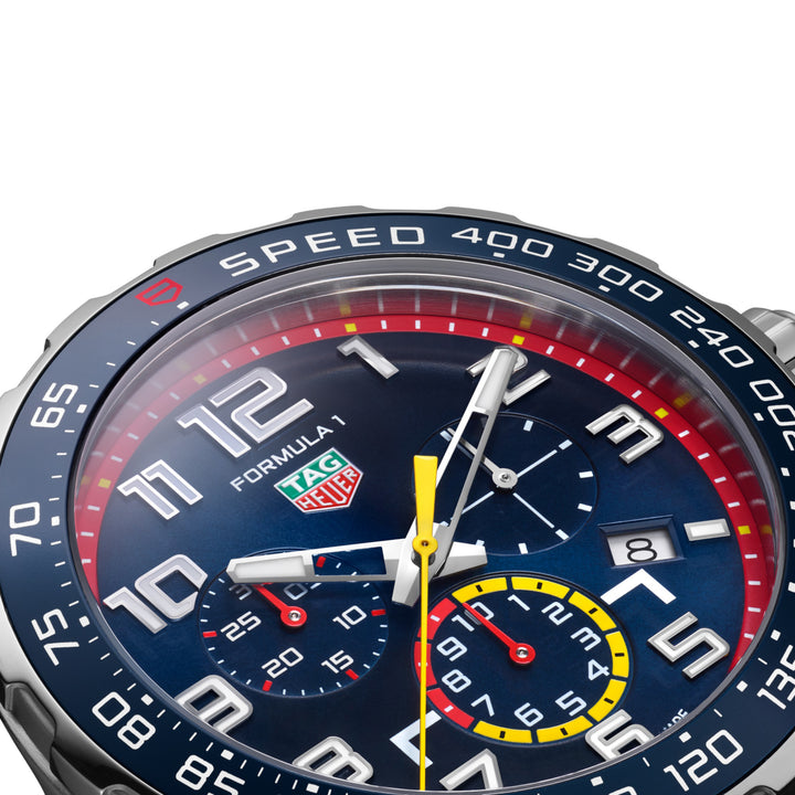 Tag Heuer Clock Formula 1 x Red Bull Racing Quartz Chronograph 43 MM CAZ101AL.BA0842